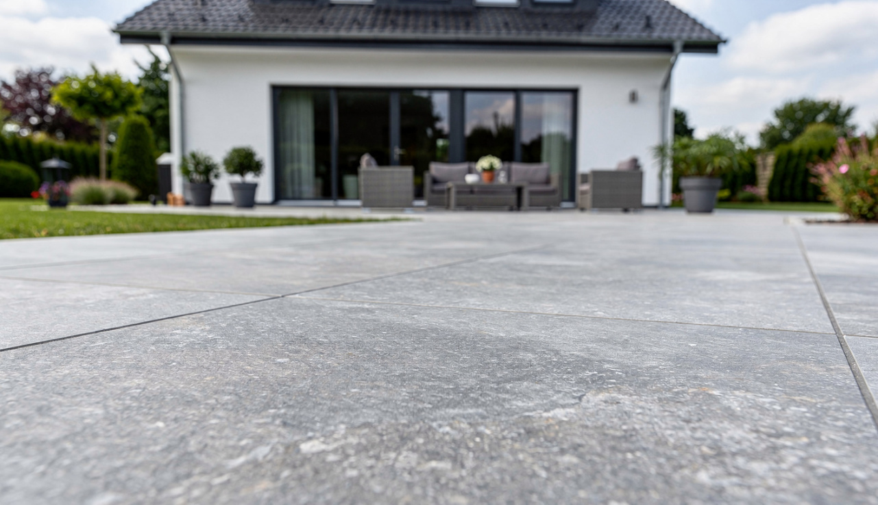 Terrassensanierung Lohr am Main moderne Terrasse Fliesen