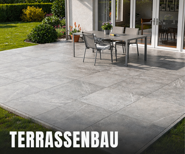 Neue Terrasse Lohr, Terrassenplatten Frammersbach, Terrassenarbeiten Karlstadt, Balkonsanierung Lohr,